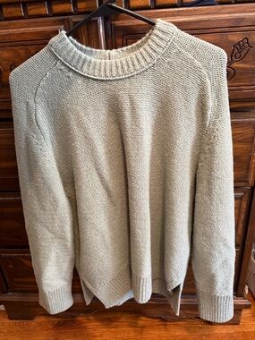 Abercrombie & Fitch Sage Green Knit Sweater